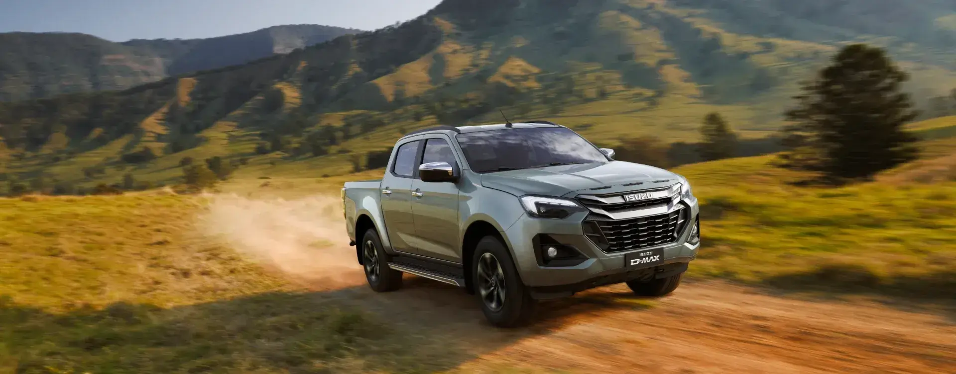 Isuzu D-MAX hegyi földúton